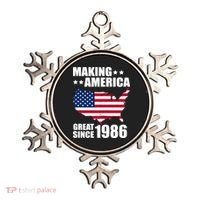 40th Birthday Making American Great Since 1986 Ornament thumb 0