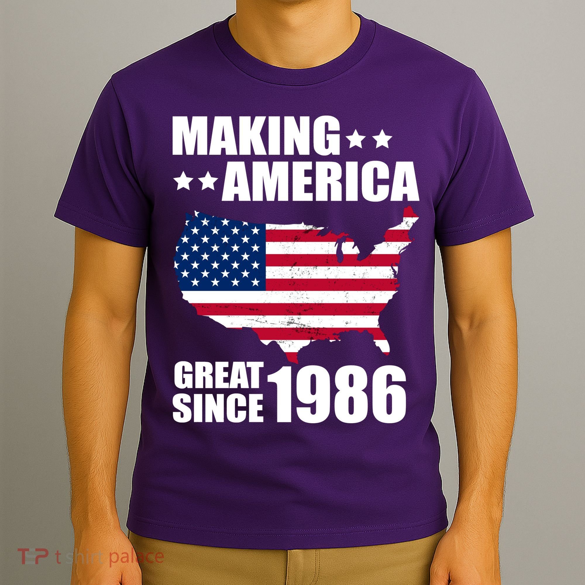 40th Birthday Making American Great Since 1986 T-Shirt