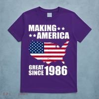 40th Birthday Making American Great Since 1986 T-Shirt thumb 5