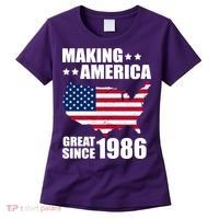 40th Birthday Making American Great Since 1986 Women's T-Shirt thumb 0