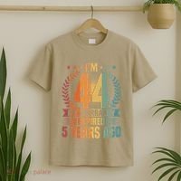 44th Birthday My Warranty Expired 44 Years Old Birthday T-Shirt thumb 2