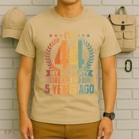 44th Birthday My Warranty Expired 44 Years Old Birthday T-Shirt thumb 6