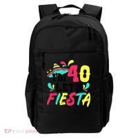 40th Birthday Mexican Party I'm 40 Let's Fiesta Backpack thumb 0