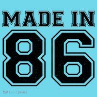 40 Birthday Made In 1986 Sports Jersey Long Sleeve Shirt thumb 2