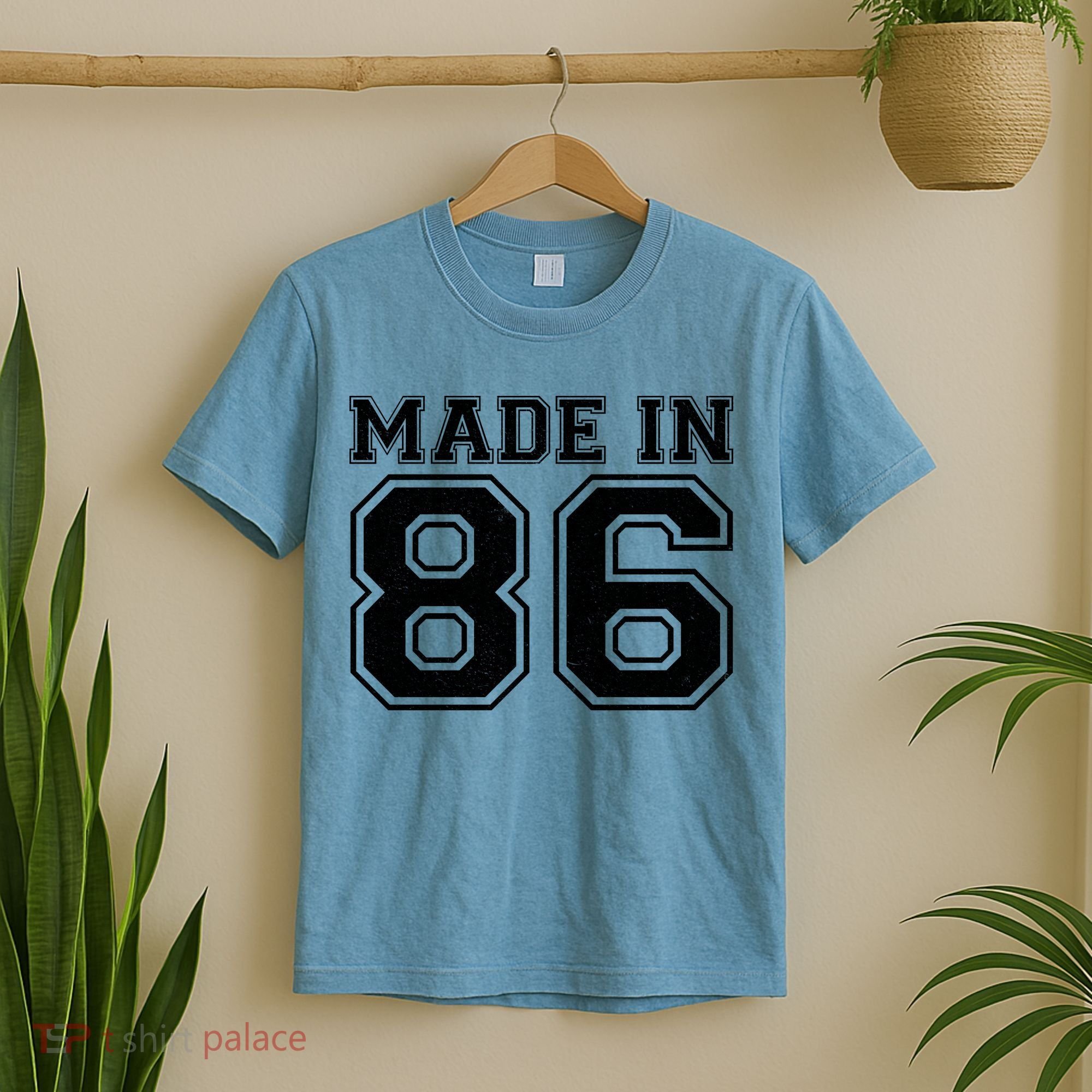 40 Birthday Made In 1986 Sports Jersey T-Shirt