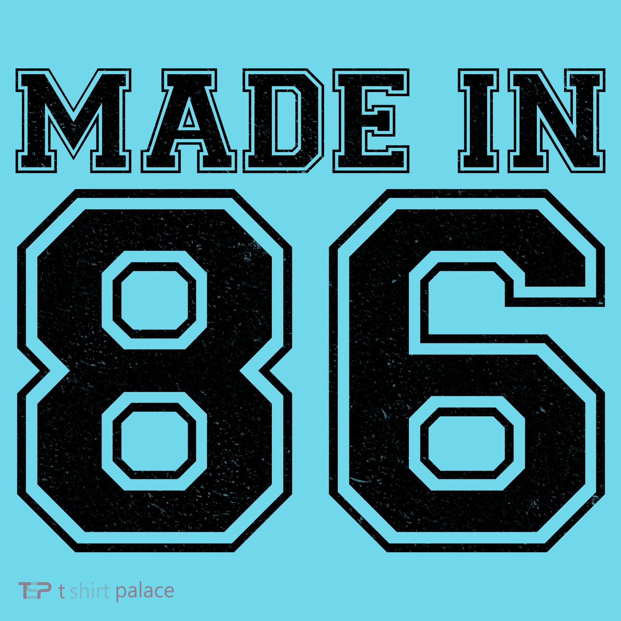 40 Birthday Made In 1986 Sports Jersey T-Shirt