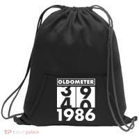 40th Birthday Oldometer 1986 Sweatshirt Cinch Pack Bag thumb 0
