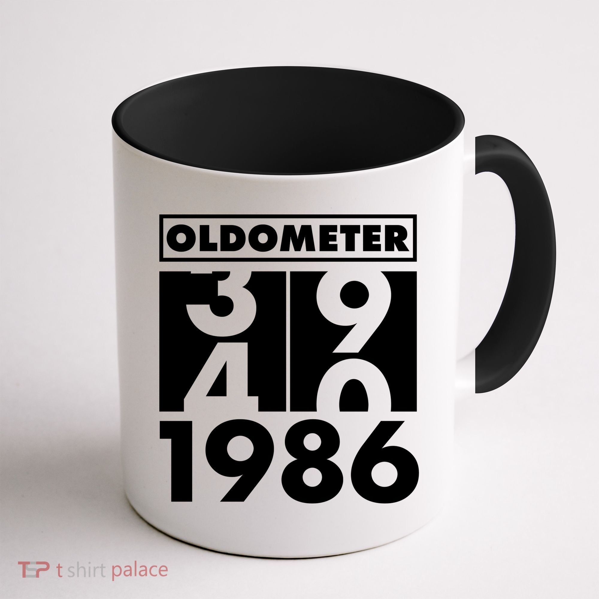 40th Birthday Oldometer 1986 Coffee Mug