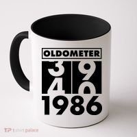 40th Birthday Oldometer 1986 Coffee Mug thumb 0