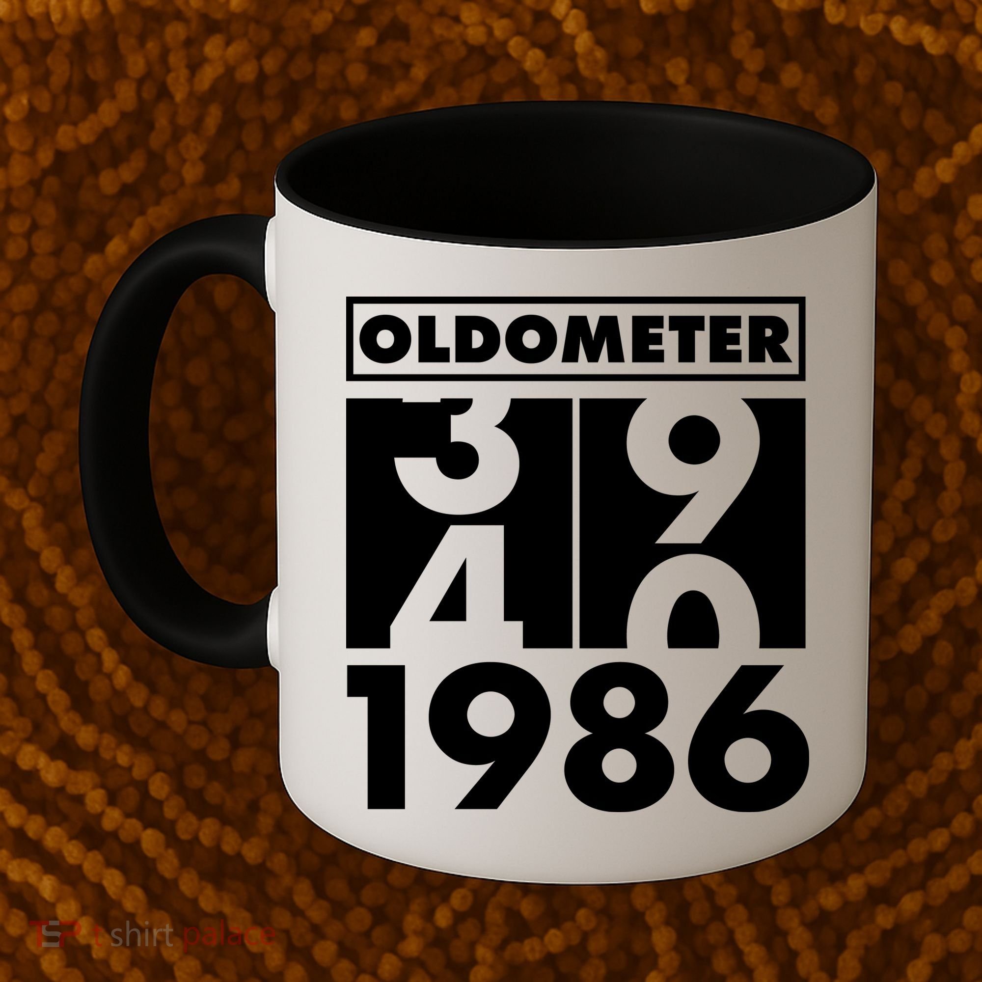 40th Birthday Oldometer 1986 Coffee Mug