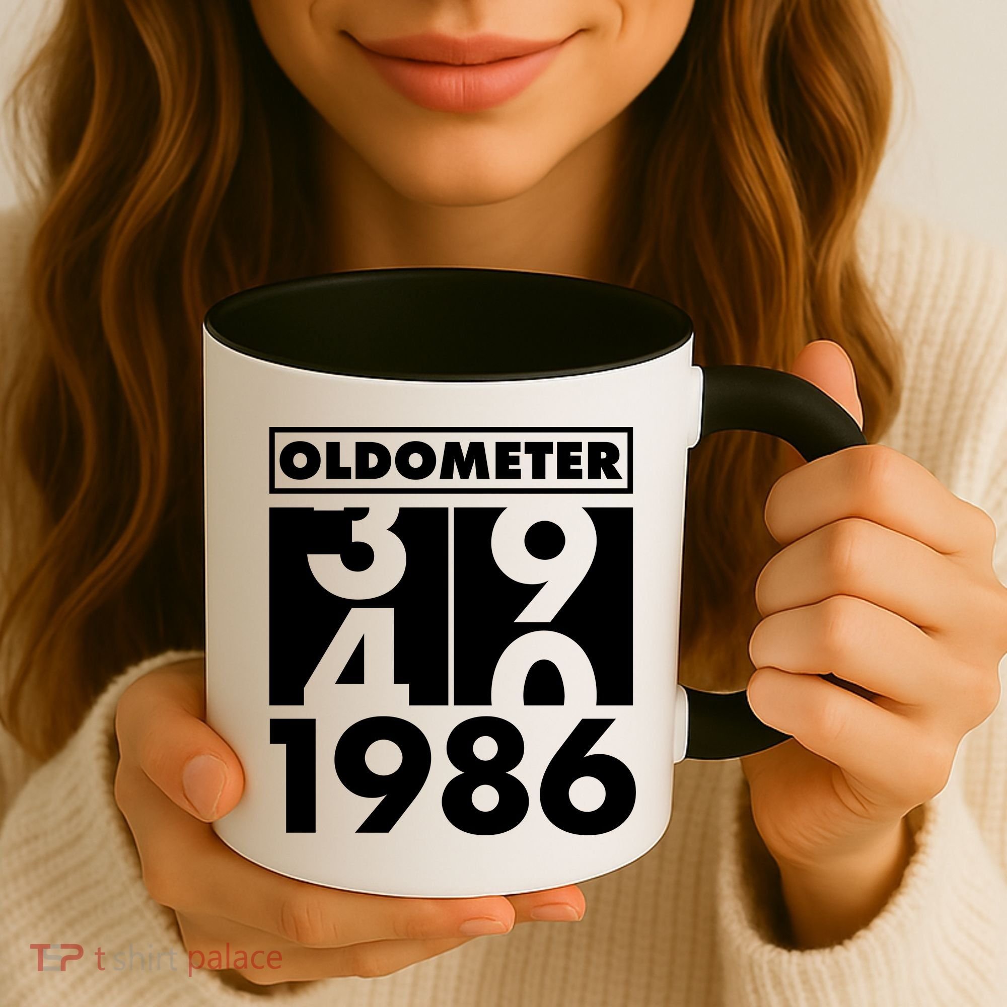 40th Birthday Oldometer 1986 Coffee Mug
