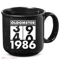 40th Birthday Oldometer 1986 15oz Campfire Ceramic Mug thumb 0