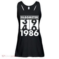 40th Birthday Oldometer 1986 Ladies Essential Flowy Tank thumb 0