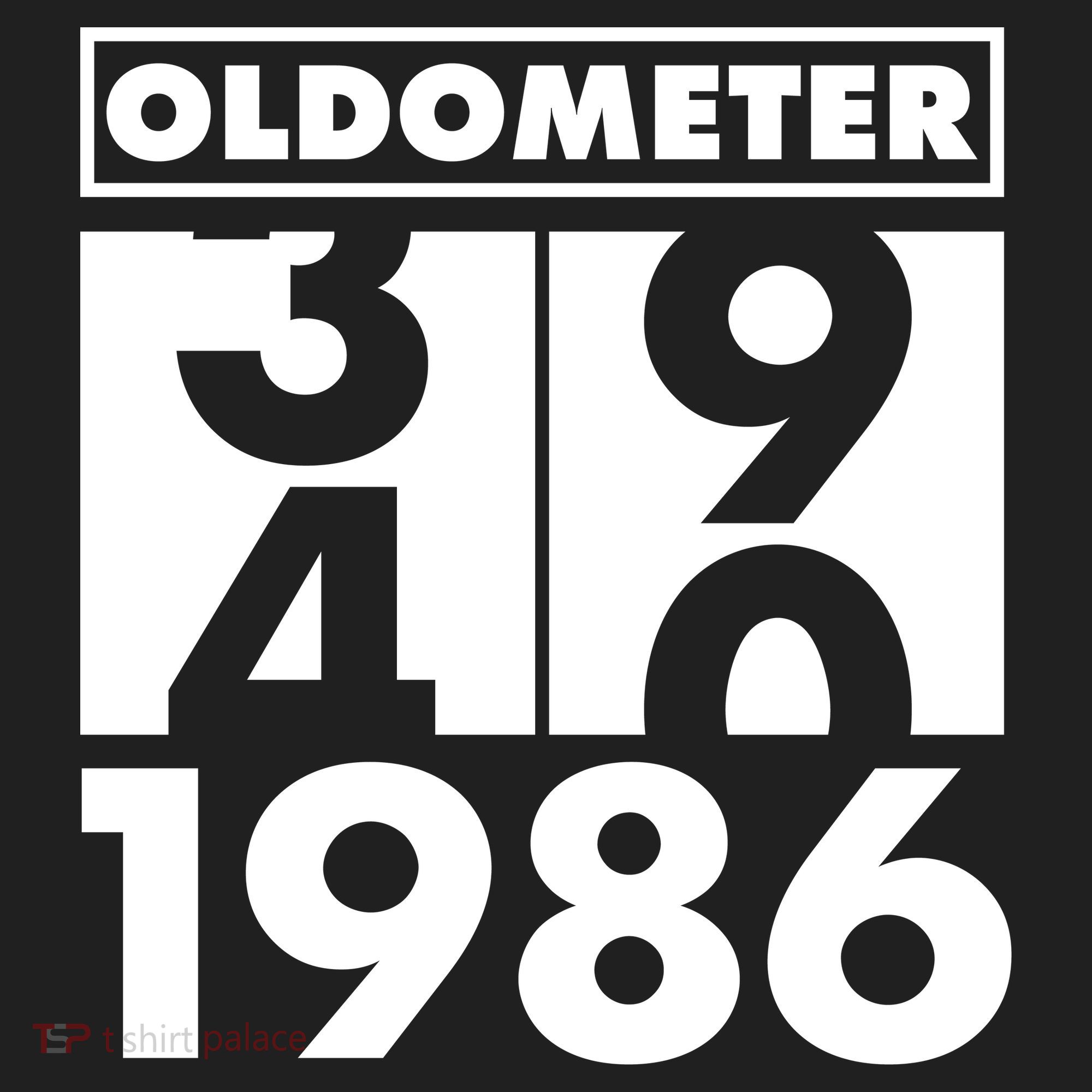 40th Birthday Oldometer 1986 Tumbler