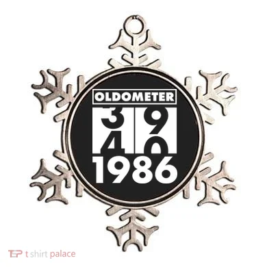 40th Birthday Oldometer 1986 Ornament
