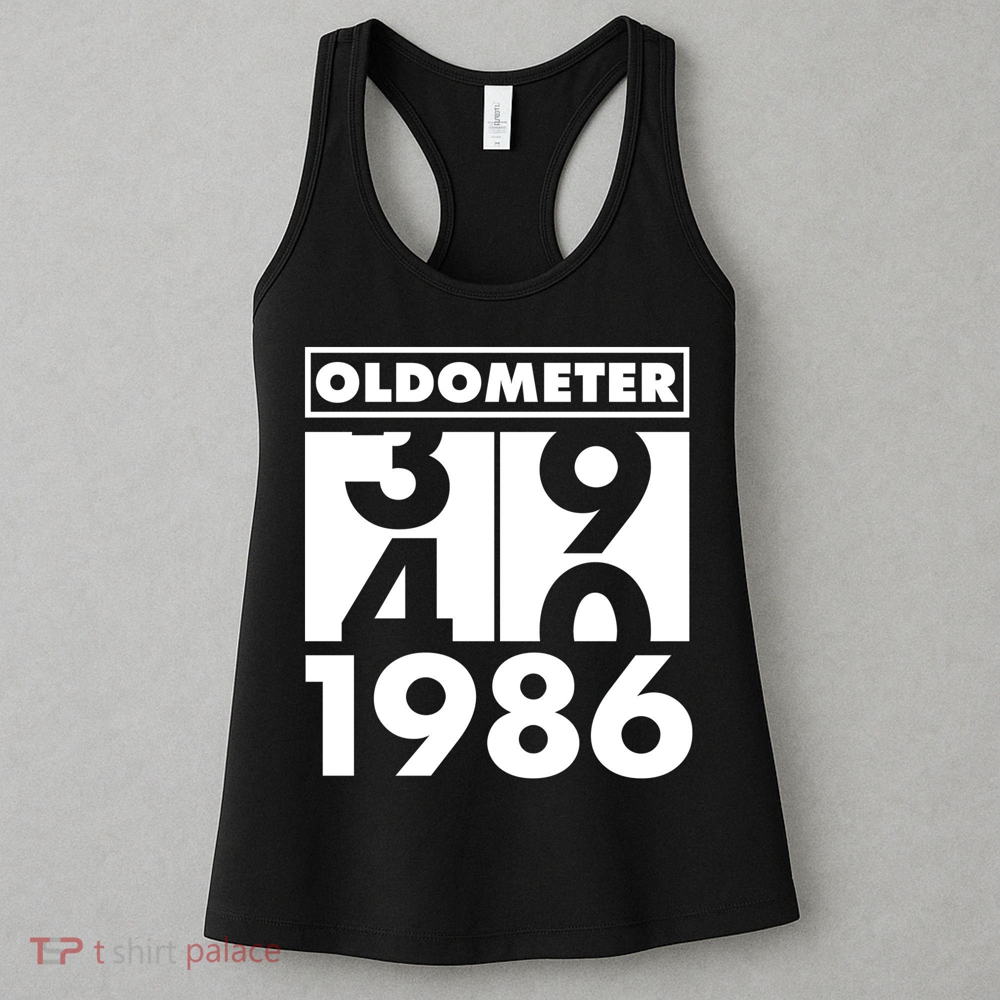 40th Birthday Oldometer 1986 Women's Tank Top