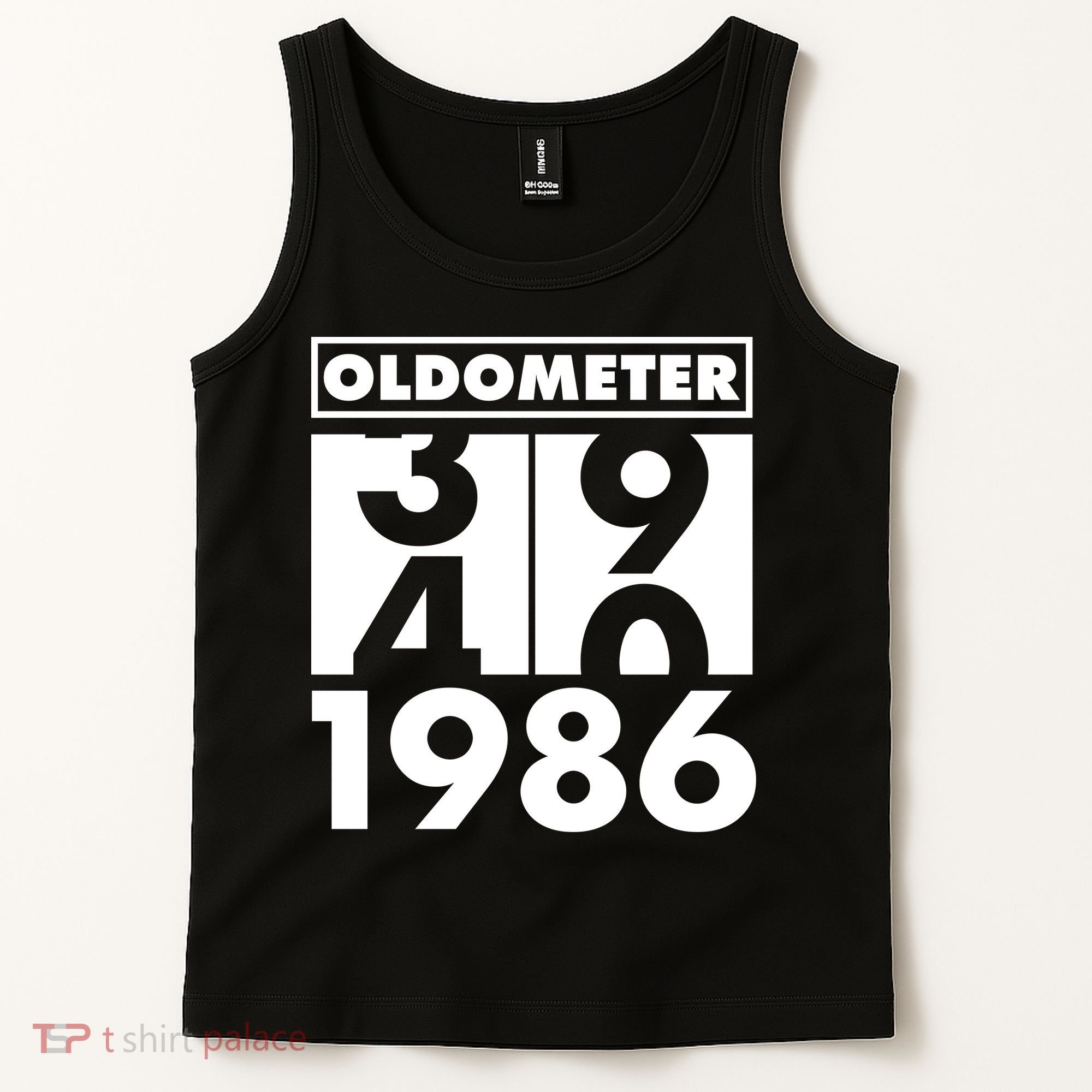 40th Birthday Oldometer 1986 Tank Top
