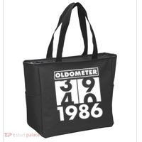 40th Birthday Oldometer 1986 Tote Bag thumb 2