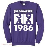 40th Birthday Oldometer 1986 Sweatshirt thumb 0