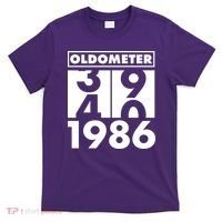 40th Birthday Oldometer 1986 T-Shirt thumb 0