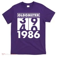 40th Birthday Oldometer 1986 T-Shirt thumb 0
