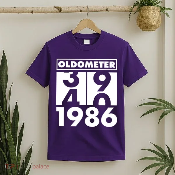 40th Birthday Oldometer 1986 T-Shirt