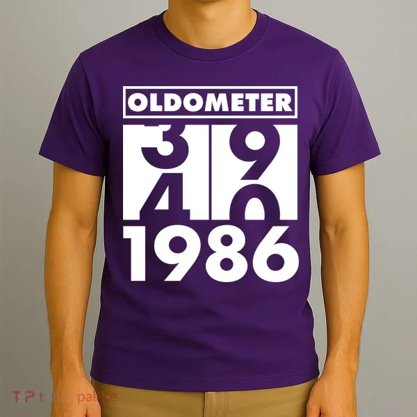 40th Birthday Oldometer 1986 T-Shirt