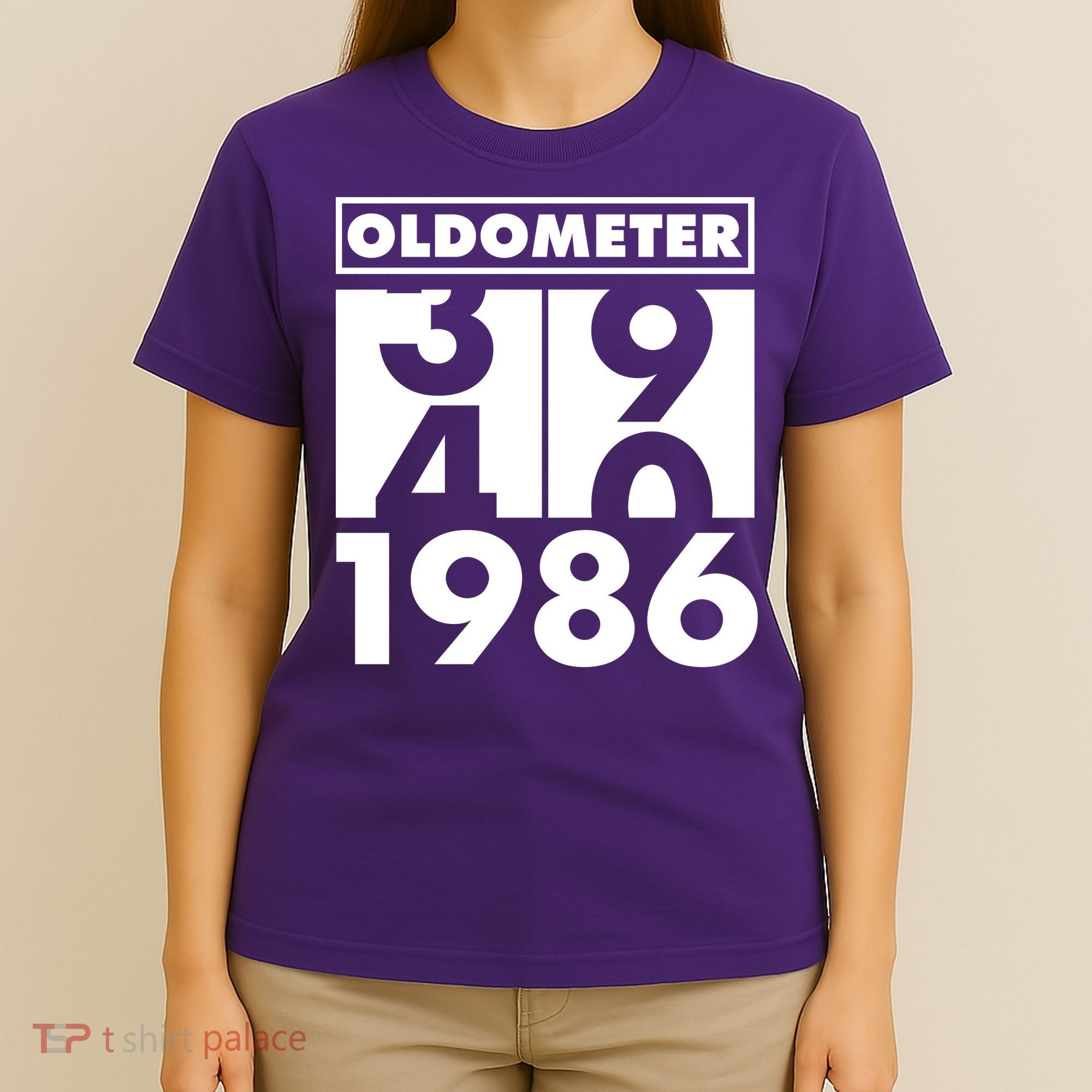 40th Birthday Oldometer 1986 T-Shirt