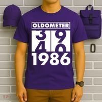 40th Birthday Oldometer 1986 T-Shirt thumb 6