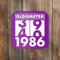 40th Birthday Oldometer 1986 Coaster thumb 0