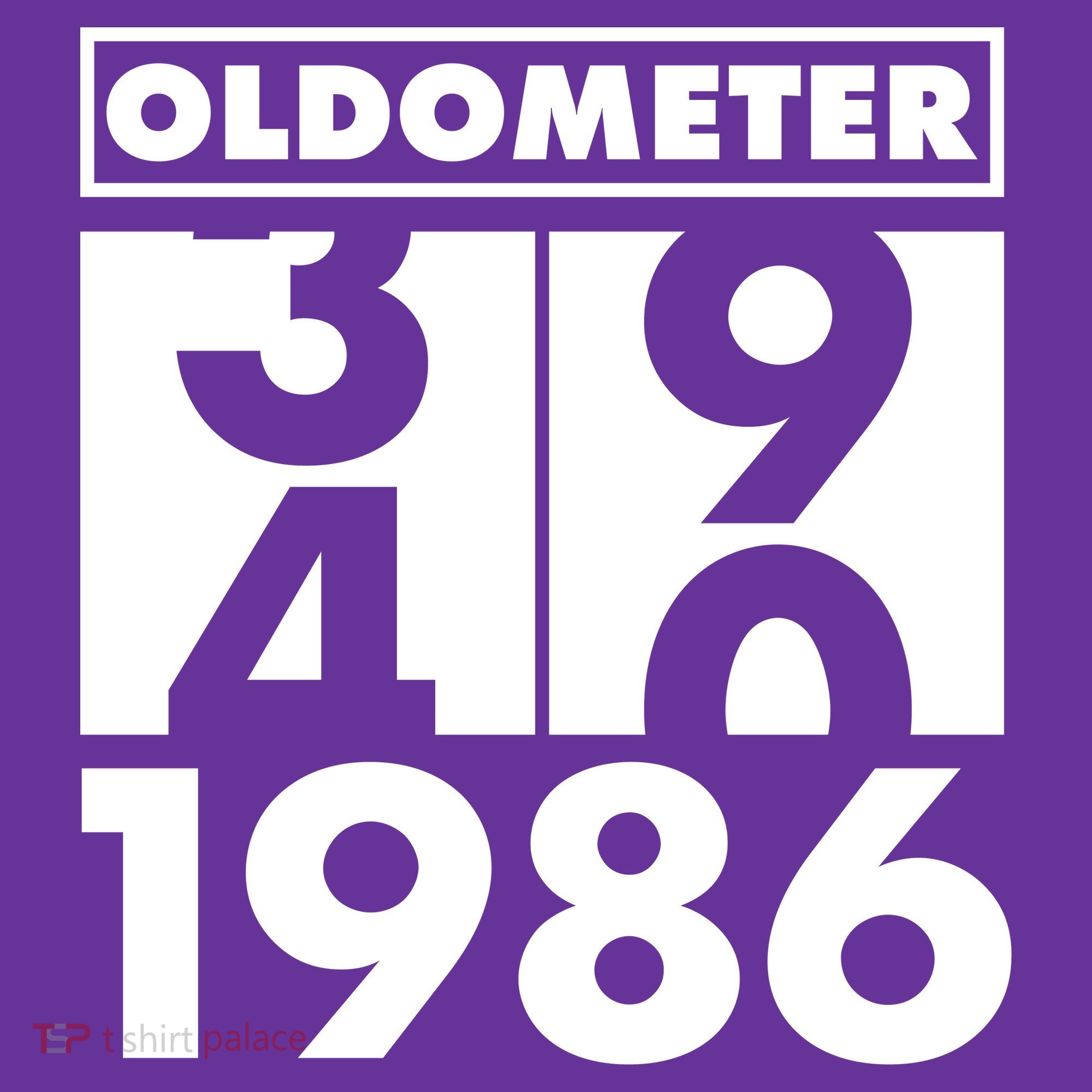 40th Birthday Oldometer 1986 Mousepad