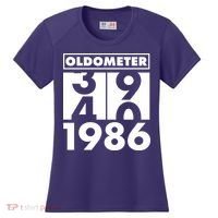 40th Birthday Oldometer 1986 Women's Cooling Performance Crew T-Shirt thumb 0