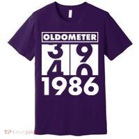 40th Birthday Oldometer 1986 Premium T-Shirt thumb 0