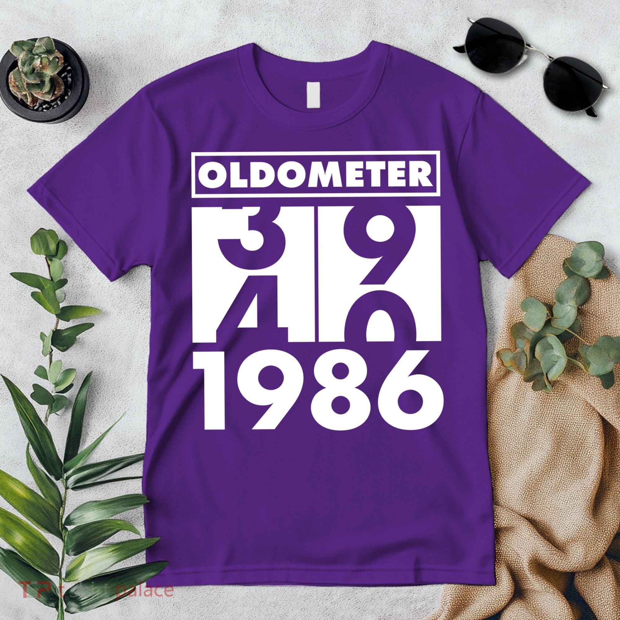 40th Birthday Oldometer 1986 Premium T-Shirt