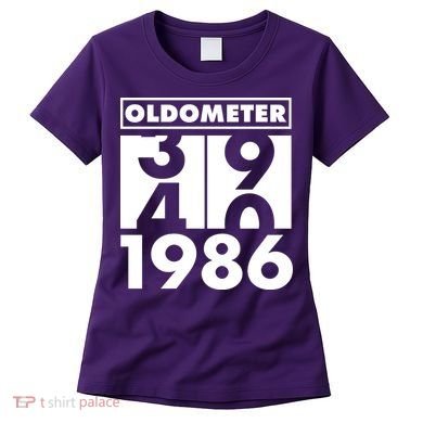 40th Birthday Oldometer 1986 Women's T-Shirt