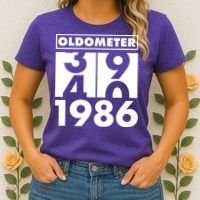 40th Birthday Oldometer 1986 Women's T-Shirt thumb 2