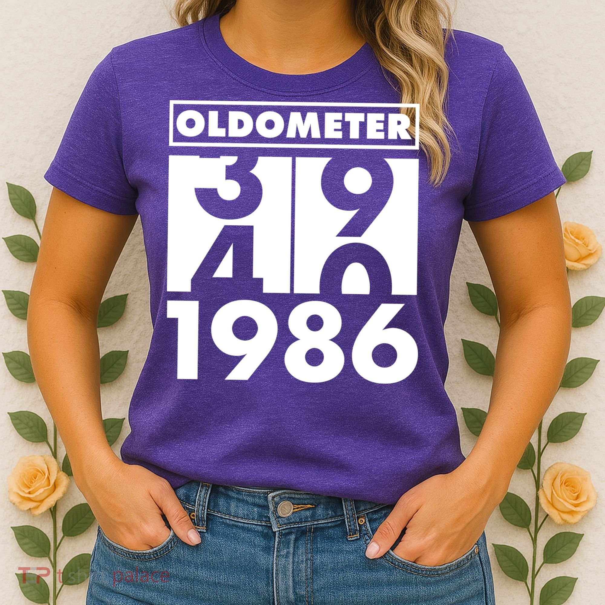 40th Birthday Oldometer 1986 Women's T-Shirt