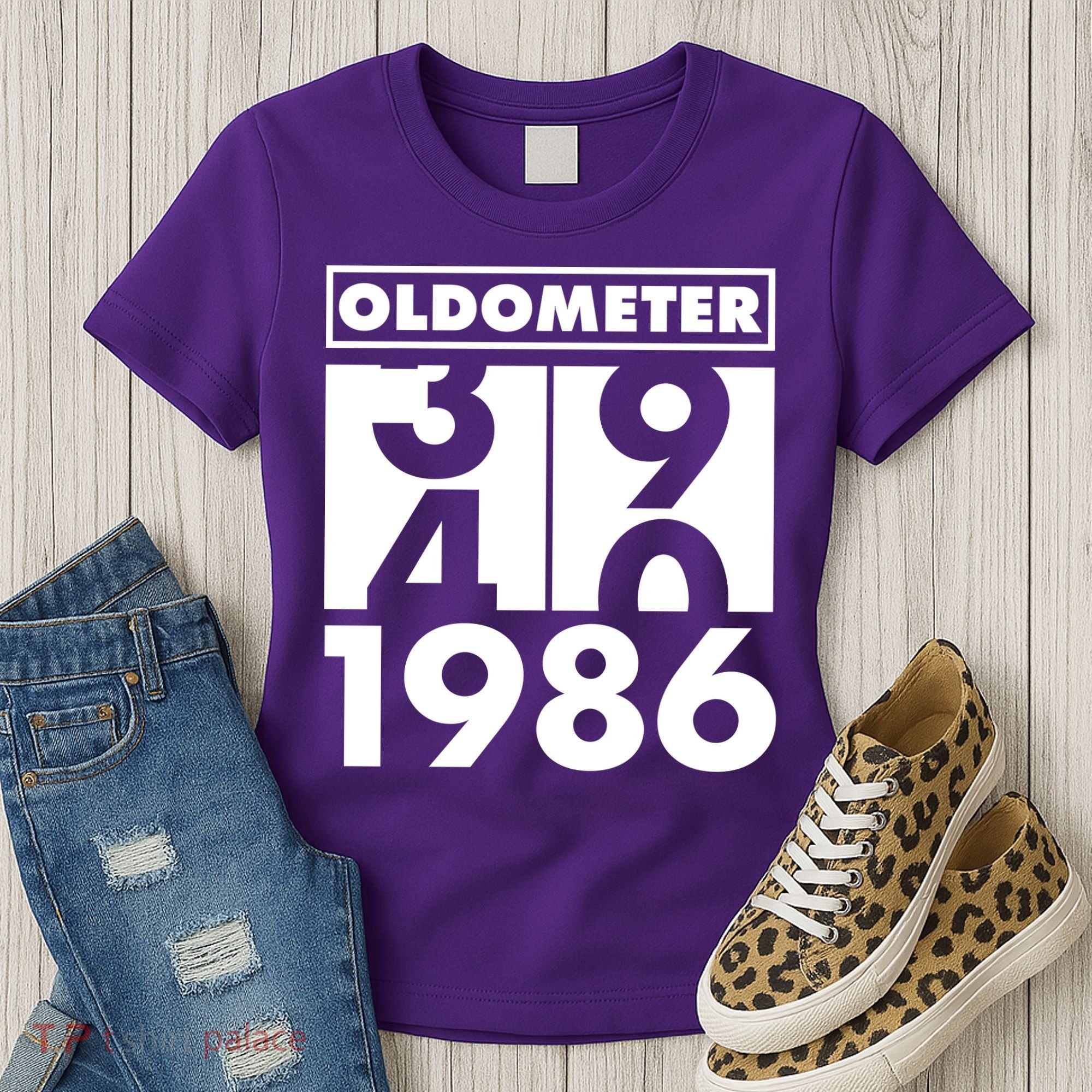 40th Birthday Oldometer 1986 Women's T-Shirt