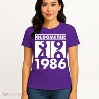 40th Birthday Oldometer 1986 Women's T-Shirt thumb 4