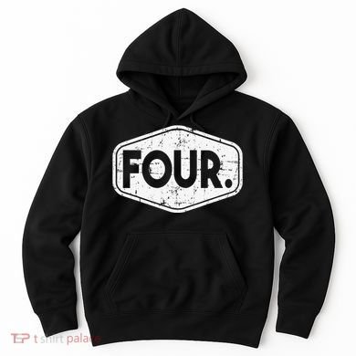 4th Birthday of 4 years old four Hoodie