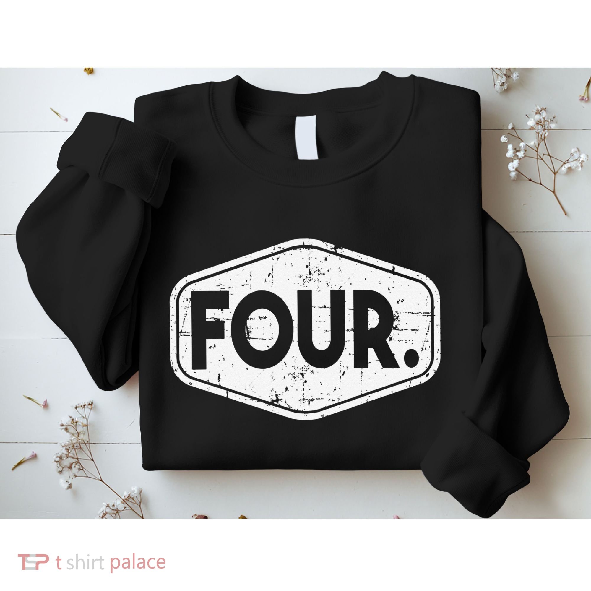 4th Birthday of 4 years old four Sweatshirt