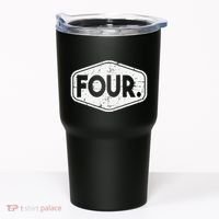4th Birthday of 4 years old four Tumbler thumb 0