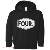 4th Birthday of 4 years old four Toddler Hoodie thumb 0