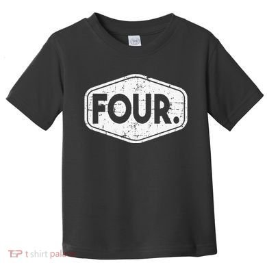 4th Birthday of 4 years old four Toddler T-Shirt