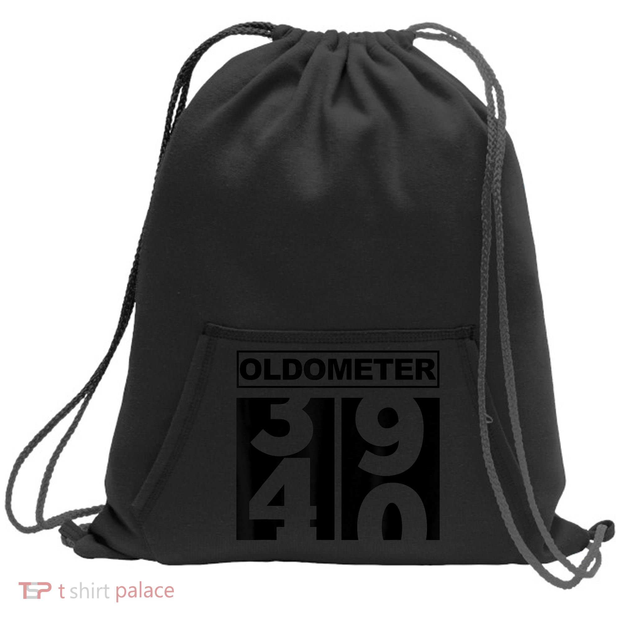 40th Birthday Oldometer 39-40 Sweatshirt Cinch Pack Bag