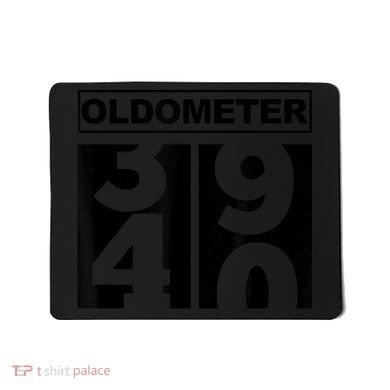 40th Birthday Oldometer 39-40 Mousepad
