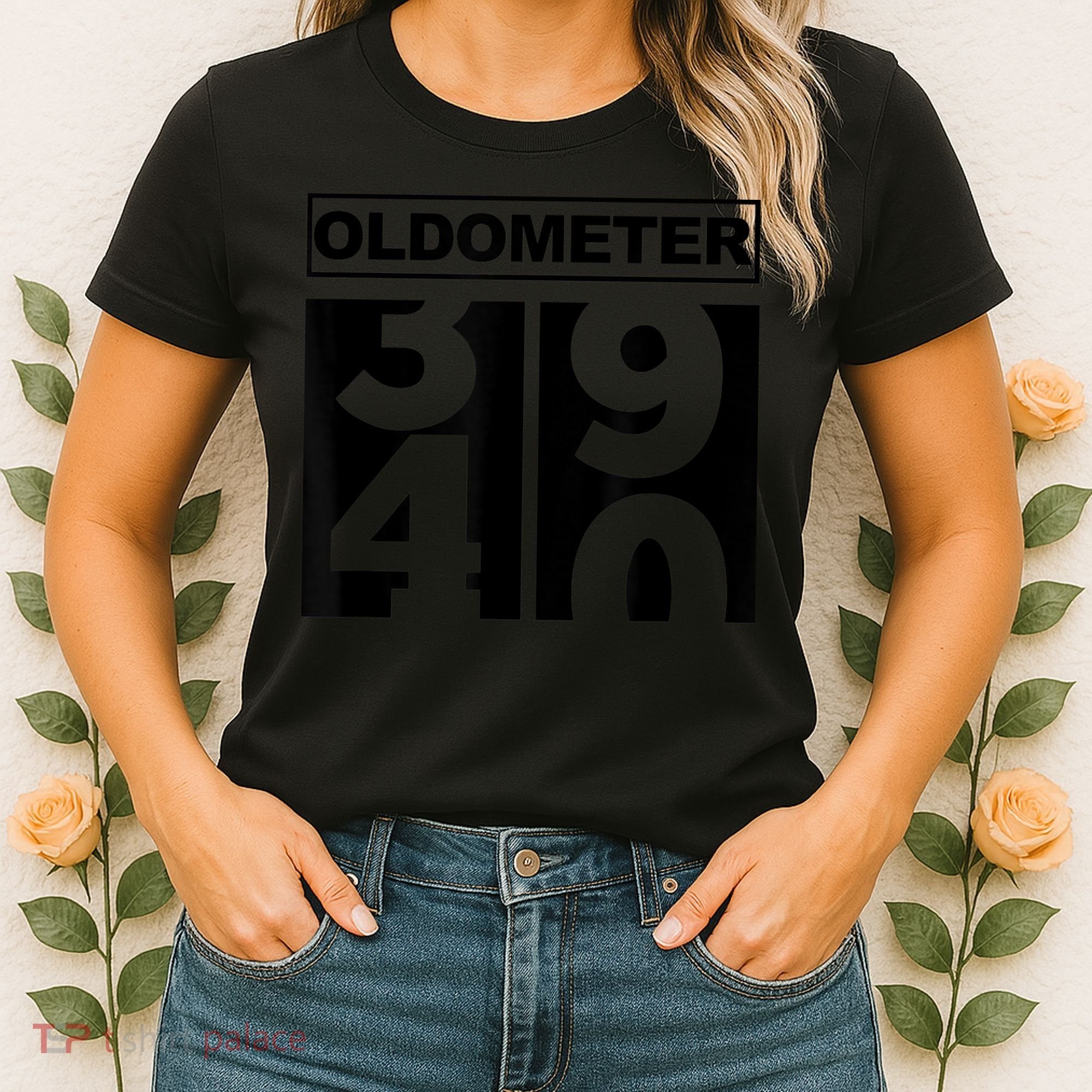 40th Birthday Oldometer 39-40 Women's T-Shirt