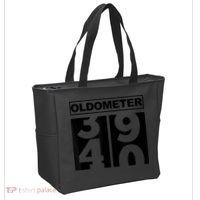 40th Birthday Oldometer 39-40 Tote Bag thumb 2