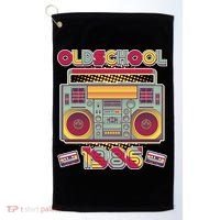 40th Birthday Oldschool Boombox 1986 Golf Towel thumb 0