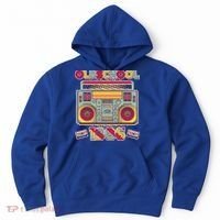 40th Birthday Oldschool Boombox 1986 Hoodie thumb 0